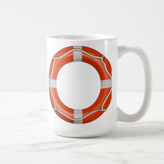 命の恩人の個人的な浮揚装置 コーヒーマグカップ (右)