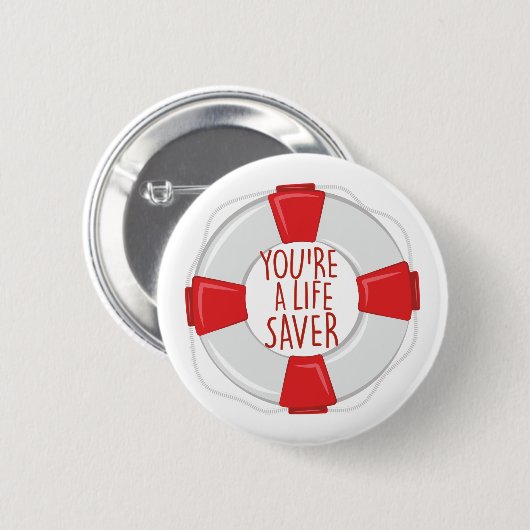 命の恩人 缶バッジ (正面&裏面)
