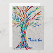 命の木ありがとう サンキューカード (正面/裏面)