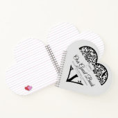 命の木のゲストブック結婚の追悼式 ノートブック (内部)