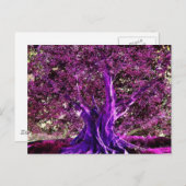 命の木のハート ポストカード (正面/裏面)