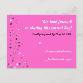 命の木バルミツワー返信カード 出欠カード