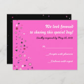 命の木バルミツワー返信カード 出欠カード (正面/裏面)