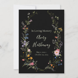 命の木フローラ紋葬祭記念 招待状