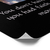 命の木信じ ポスター (角)