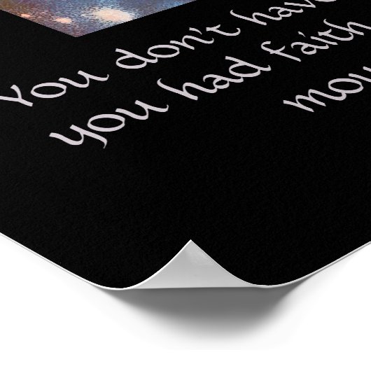 命の木信じ ポスター (角)