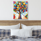 命の木。 キャンバスプリント (インサイチュ (寝室))