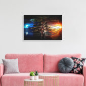 命の木 キャンバスプリント (インサイチュ (リビング))