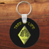 命の木。 キーホルダー (正面)