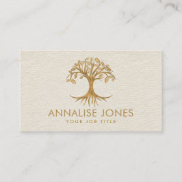 命の木 – ゴールデン葉 名刺