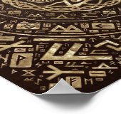 命の木 – トリニティノットとYggdrasil ポスター (角)