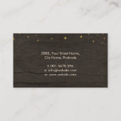 命の木 – トリプルムーン 名刺 (裏面)