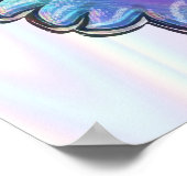 命の木,ハート,天使の翼,陰陽 ポスター (角)