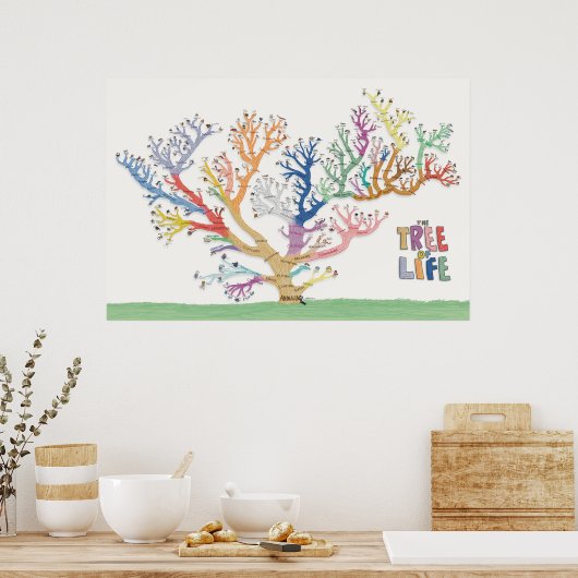 命の木 ポスター (キッチン)