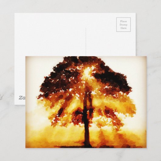 命の木 ポストカード (正面/裏面)