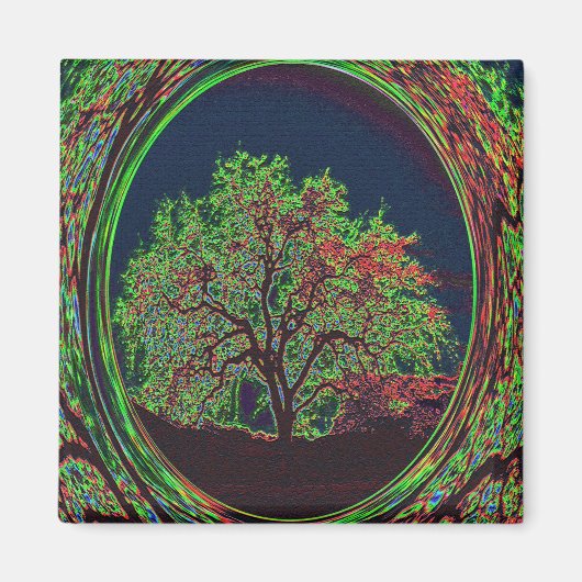 命の木….. マグネット (正面)