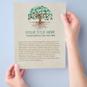 命の木 – ヤグドラシル – マラカイト葉諸島  チラシ (手)