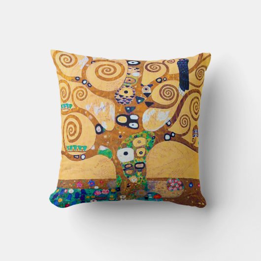 命の木(詳細),クリムト クッション (正面)