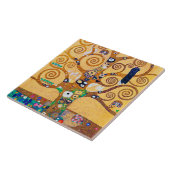 命の木(詳細),クリムト タイル (側面)