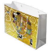 命の木(詳細),クリムト ラージペーパーバッグ (裏面アングル)