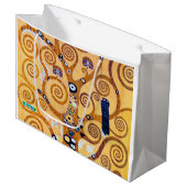 命の木(詳細),クリムト ラージペーパーバッグ (正面アングル)