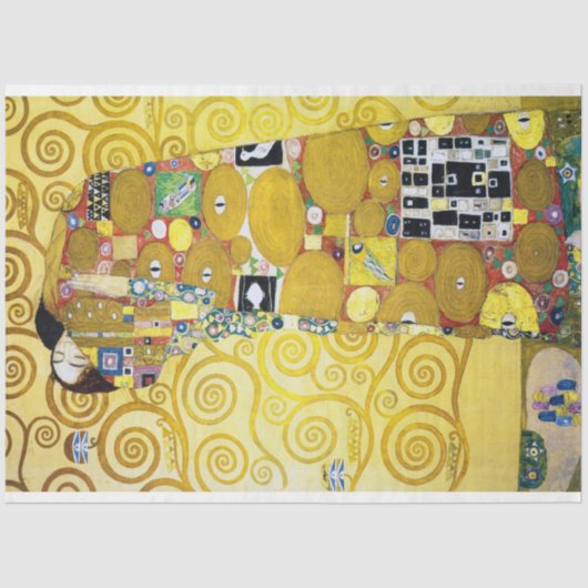 命の木(詳細),クリムト 薄葉紙 (正面)