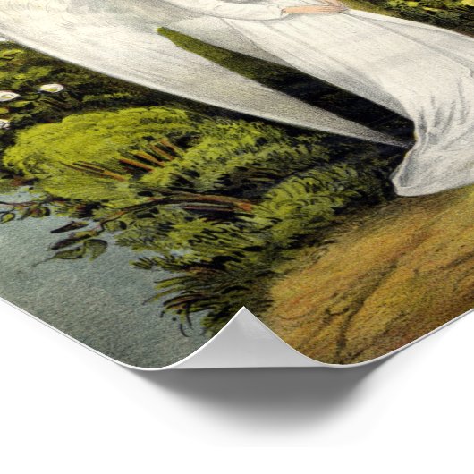 命の木 – 1892 ポスター (角)