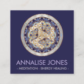 命の花のアンタカラナ スクエア名刺 (正面)