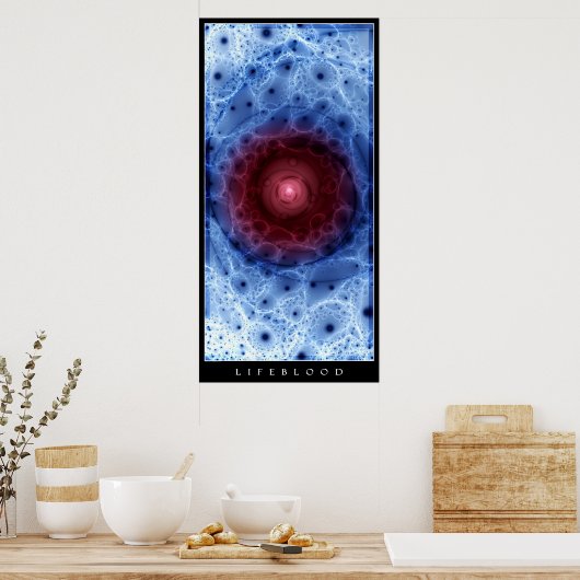 命の血 ポスター (キッチン)