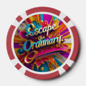 「命の隠れた宝」 ポーカーチップ (裏面)