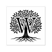 命はっきりした独身のの木の上の#2 セルフインキングスタンプ (デザイン)