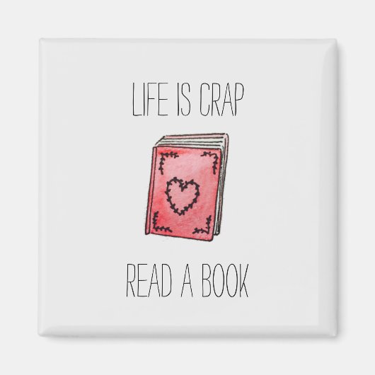 命はクソだ マグネット (正面)