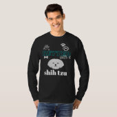命はシーズー(犬) Tシャツ (正面フル)