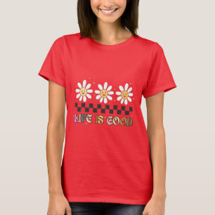 命は善感動的やる気を起こさせるだ前向き Tシャツ