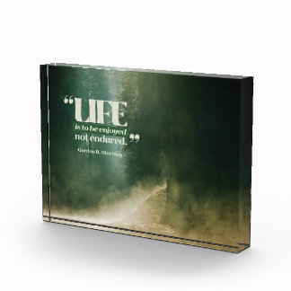 命は楽しむべし フォトブロック