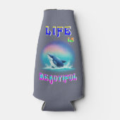 命は美しいエルマナス・アフリカ9月鯨 ボトルクーラー (正面)