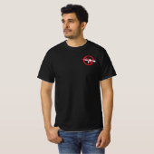 命を大切に？証明してみせろ - アサルトライフル禁止 - 両面 Tシャツ (正面フル)