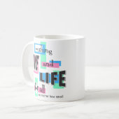 命を守るマグカップ コーヒーマグカップ (正面左)
