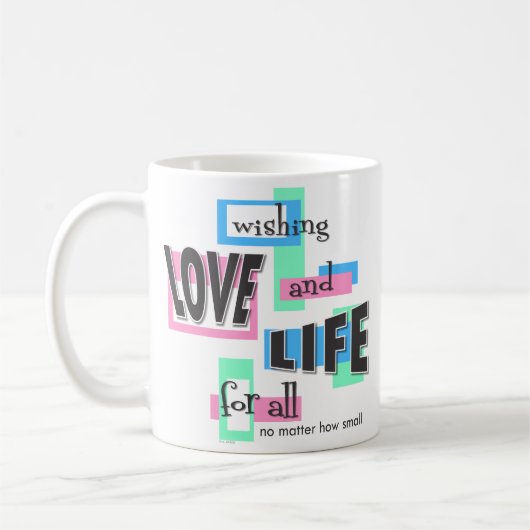 命を守るマグカップ コーヒーマグカップ (左)
