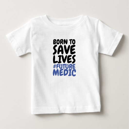 命を救うために生まれた子供たち ベビーTシャツ (正面)