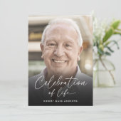 命クラシック命記念撮影お祝い 招待状 (スタンド正面)