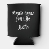 命パーソナライズされた命クーラーボックスの海賊クルー 缶クーラー (正面)