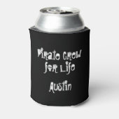 命パーソナライズされた命クーラーボックスの海賊クルー 缶クーラー (缶裏面)