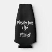 命パーソナライズされた懸けの海賊クーラーボックス ボトルクーラー (正面)