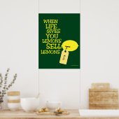 命与えはレモン ポスター (キッチン)