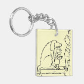 命令のクッキー キーホルダー (正面左)