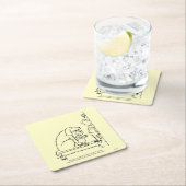 命令のクッキー スクエアペーパーコースター (インサイチュ)