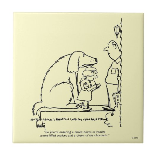 命令のクッキー タイル (正面)