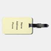 命令のクッキー ラゲッジタグ (裏面横)