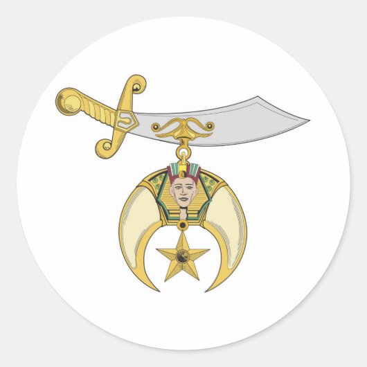 命令の宝石 ラウンドシール (正面)